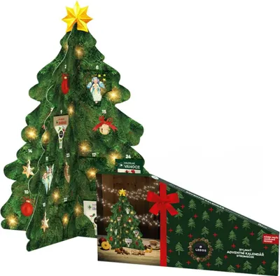 LEROS Bylinný adventní kalendář stromeček 24 sáčků 1