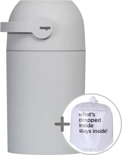 Magic Koš na pleny Light Grey 1