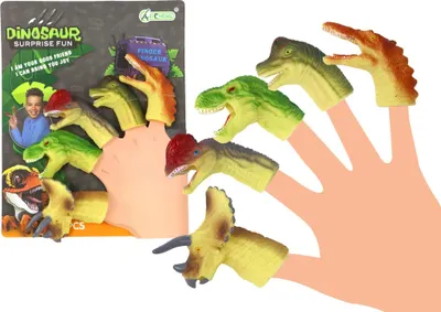 Mamido Dinosauří loutky na prsty 1