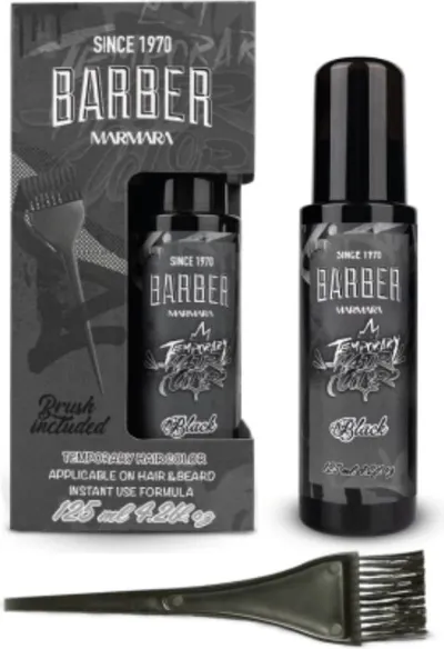 Marmara Barber Temporary hair color černá 125 ml 1