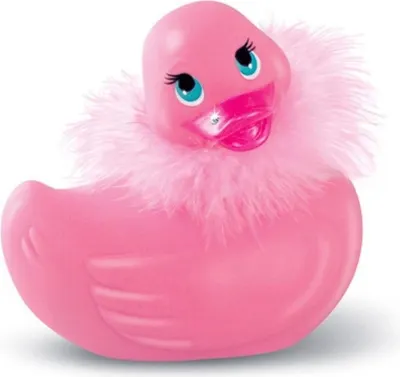 Masážní kachnička Rub My Duckie pink 1