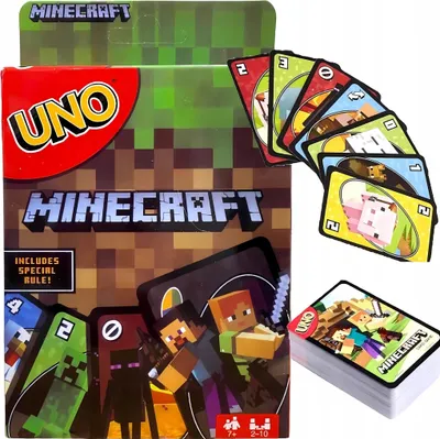 Mattel Uno Minecraft 1