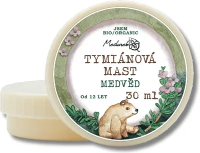 Medarek Tymiánová mast Medvěd 30 ml 1