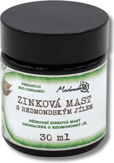 Medarek Zinková mast s redmondským jílem 30 ml 1