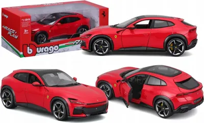 Model BBurago Ferrari Purosangue SUV červené 1:24 1