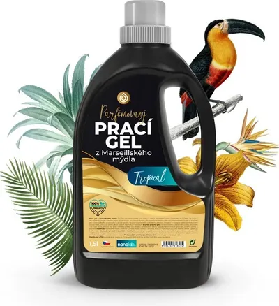 Nanolab Prací gel z Marseillského mýdla Tropical 1,5 l 1