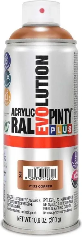 Novasol Akrylová barva ve spreji metalická 400ml P152 měděná 1