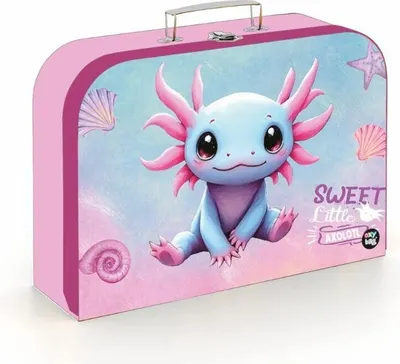 Oxybag Kufřík lamino Axolotl 34 cm 1