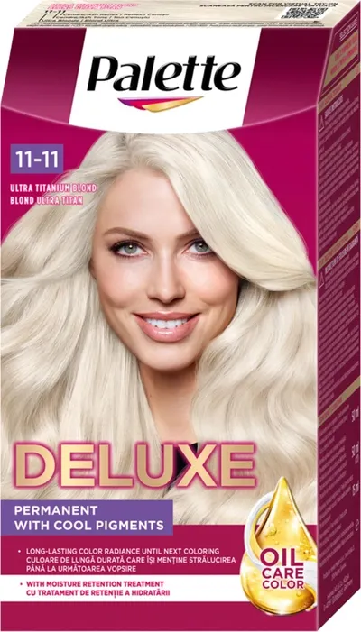 Palette Deluxe barva na vlasy 11-11 Ultra Titanium 1
