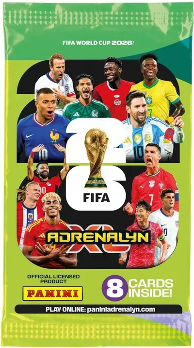 Panini FIFA WORLD CUP 2026 ADRENALYN karty 1