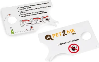 Pet2Me Odstraňovač klíšťat s lupou 1