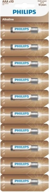 Philips AAA 10 ks LR03AL10S/10 1