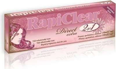 RapiClear Direct Extra těhotenský test 2v1 2 ks 1