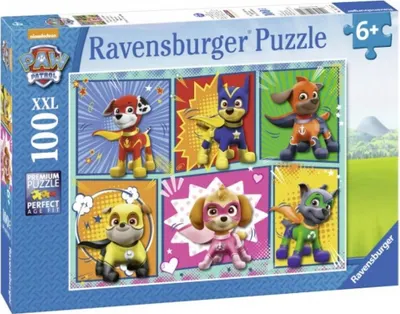 Ravensburger Tlapková patrola 100 dílků 1