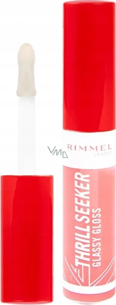 Rimmel Thrill Seeker Glassy Gloss lesk na rty pro větší objem 100 Coco Suga 10 ml 1