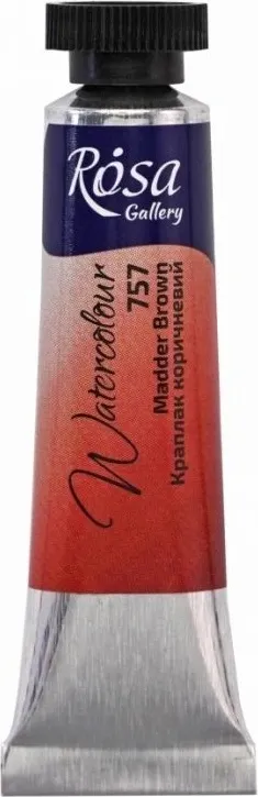 Rosa Gallery Akvarelová barva tuba 10 ml Červeno hnědá 1