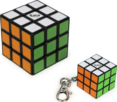 Rubikova kostka sada klasik 3x3 a přívěsek 1