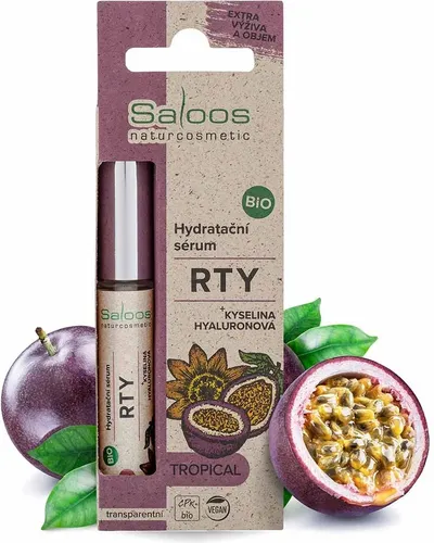 Saloos BIO Hydratační sérum na rty Tropical 7 ml 1