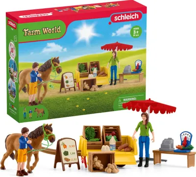 Schleich 42528 Mobilní farmářský stánek 1