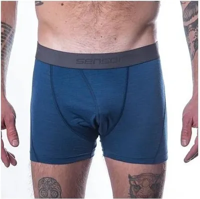 Sensor merino air pánské trenky tm.modré 1