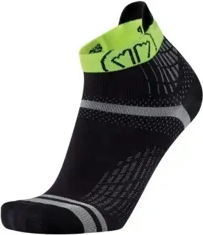 Sidas Run Feel ponožky Black/Yellow 1