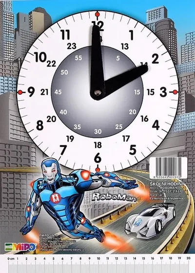 Školní hodiny Roboman 1