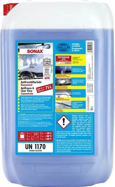 Sonax Zimní kapalina do ostřikovačů koncentrát -70°C 25 l 1