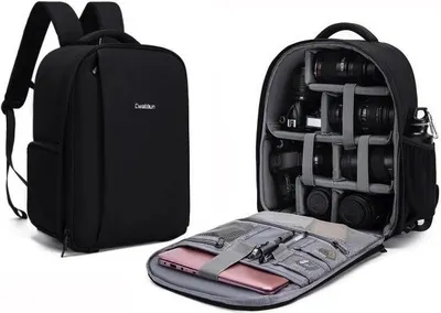 STABLECAM Nylonový fotobatoh s nastavitelnými přepážkami 1DJ6341 1