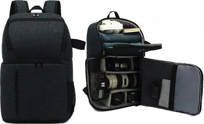 STABLECAM Polyesterový fotobatoh s nastavitelnými přepážkami 1DJ6355 1