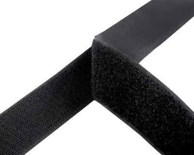 Stoklasa Suchý zip háček + plyš 740601 černý, šířka 3,8cm (v metráži) 1