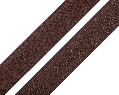 Stoklasa Suchý zip háček + plyš 740843/161 hnědý, šířka 2cm (v metráži) 1