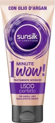 Sunsilk maska pro hladké vlasy Liscio Perfetto 1 Minute Wow 180 ml 1
