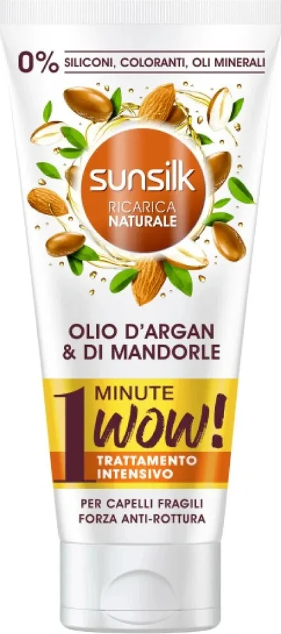 Sunsilk maska pro lesklé vlasy Scintille Di Luce 1 Minute Wow 180 ml 1