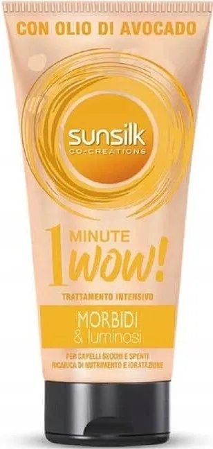 Sunsilk maska pro suché vlasy Morbidi E Luminosi 1 Minute Wow 180 ml 1