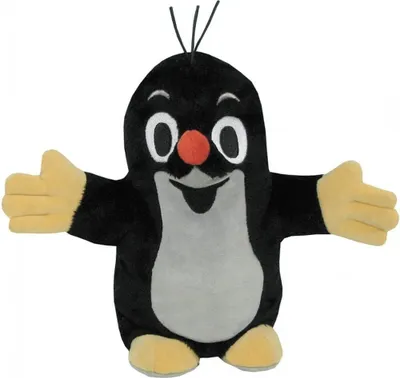 Teddies krtek maňásek plyš 25 cm 1