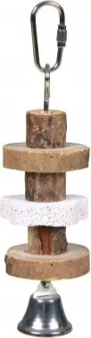 TRIXIE dřevěná kolečka, lávový kámen 16 cm 1
