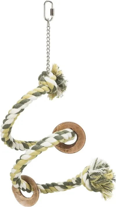 TRIXIE Houpačka bavlněné lano spirála 50 cm 1