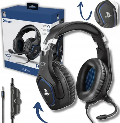 Trust GXT 488 Forze PS4 Gaming Headset PlayStation 1