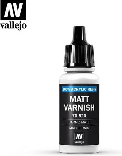 Vallejo 70520 Permanent Mat Varnish 18 ml 1