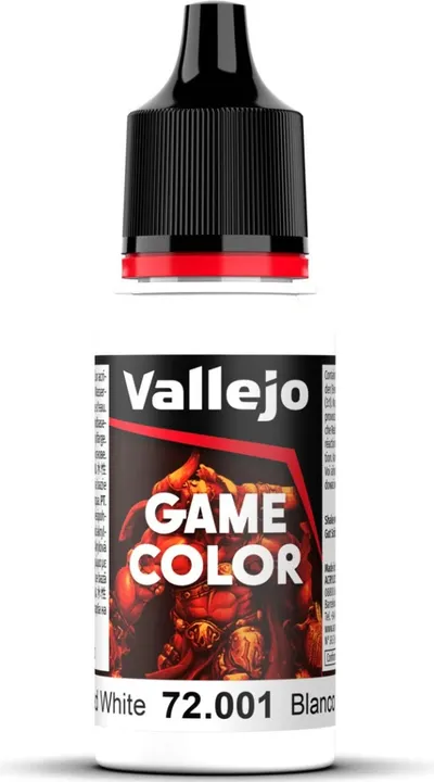 Vallejo Game Color 72001 Dead White 18 ml 1