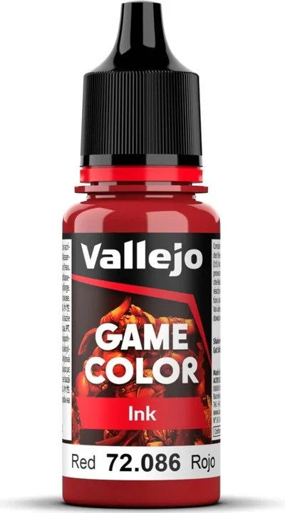Vallejo Game Color 72086 Red 18 ml. 1