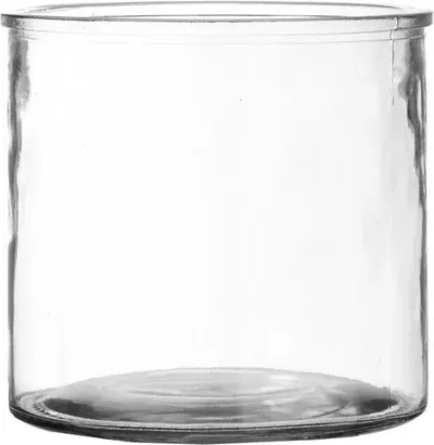 Váza z recyklovaného skla výška 15 cm Wikholm Form ALEA - čirá 1