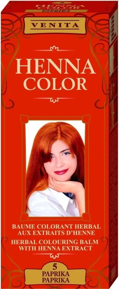 Venita Henna Color barvící balzám na vlasy 5 Paprika 75 ml 1
