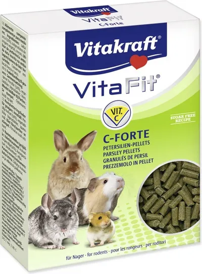 Vitakraft Rodent VitaFit C-Forte petržel. peletky 100 g 1