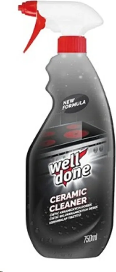 Well Done čistič sklokeramických desek rozprašovač 750 ml 1