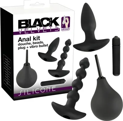 You2Toys Black Velvets Anal Kit 1